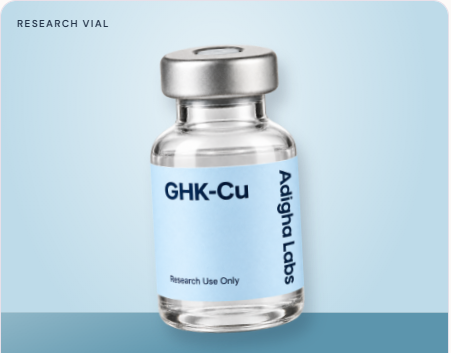 GHK-Cu research vial