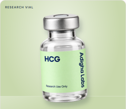 HCG research vial
